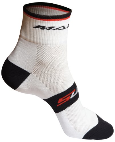 Massi Supra - Fahrradsocken Unisex, Farbe weiß, Größe M von MASSI