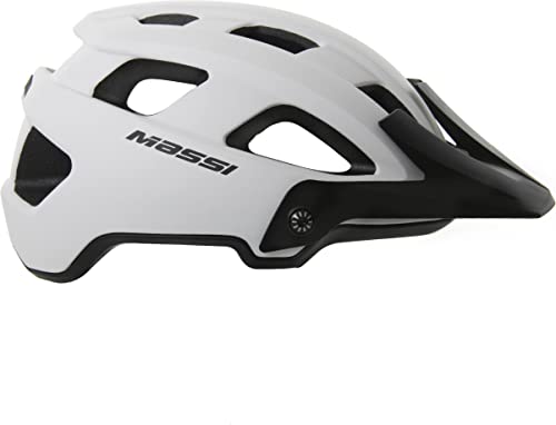 Massi Unisex-Erwachsene Helm Air Force weiß M Mehrzweck-Fahrradhelm, M von MASSI