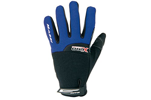 Massi X-Pro Descend Unisex Fahrradhandschuhe L Schwarz/Blau Massi X-Pro Descend Unisex Fahrradhandschuhe L Schwarz/Blau von MASSI