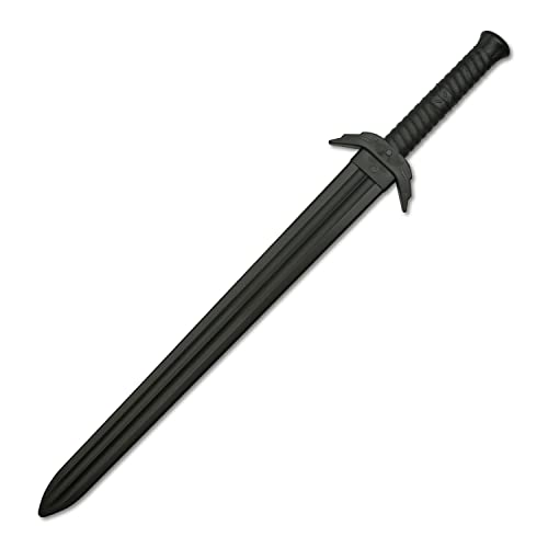 BladesUSA Unisex-Erwachsene E503-PP Kampfsport-Schwert, Polypropylen, mittelalterlich, 86 cm lang Training Mittelalter, schwarz, 34-Inch Overall BladesUSA Unisex-Erwachsene E503-PP Kampfsport-Schwert, Polypropylen, mittelalterlich, 86 cm lang Training Mittelalter, schwarz, 34-Inch Overall von MASTER USA