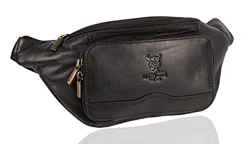 MATADOR Bauchtasche Leder Herren Gürteltasche Männer XXL Hüfttasche Gürteltasche Festivaltasche Freizeittasche Wandertasche Urlaubstasche Schwarz MATADOR Bauchtasche Leder Herren Gürteltasche Männer XXL Hüfttasche Gürteltasche Festivaltasche Freizeittasche Wandertasche Urlaubstasche Schwarz von MATADOR