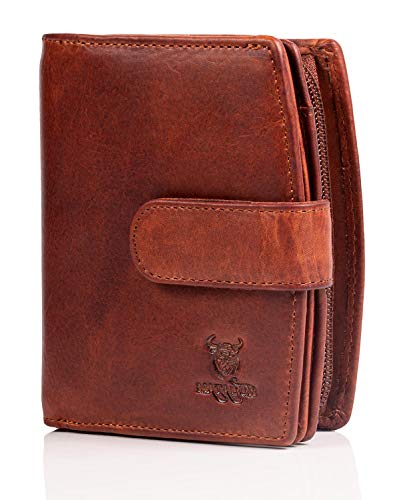 MATADOR |Valencia| Leder Geldbörse Damen Mittelgroß mit edler Geschenk Box | Leder Portemonnaie Damen Mittelgroß Portmonee Damen | RFID Geldbörse Damen Leder Geldbeutel Damen Mittelgroß Vintage Braun MATADOR |Valencia| Leder Geldbörse Damen Mittelgroß mit edler Geschenk Box | Leder Portemonnaie Damen Mittelgroß Portmonee Damen | RFID Geldbörse Damen Leder Geldbeutel Damen Mittelgroß Vintage Braun von MATADOR