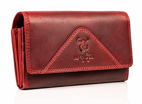 MATADOR |Budapest| Leder Geldbörse Damen Rot Groß mit edler Geschenk Box| Luxus RFID Geldbörse Damen Gross, Rote Geldbörse Damen Groß Viele Fächer | Edles Portemonnaie Damen Rot Brieftasche Damen MATADOR |Budapest| Leder Geldbörse Damen Rot Groß mit edler Geschenk Box| Luxus RFID Geldbörse Damen Gross, Rote Geldbörse Damen Groß Viele Fächer | Edles Portemonnaie Damen Rot Brieftasche Damen von MATADOR
