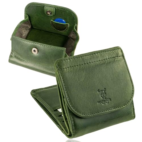 MATADOR Geldbeutel Damen Klein Portemonnaie GRÜN TüV geprüfter RFID Schutz Dünne Portemonnaie Mini Geldtasche Herren Wiener Schachtel inkl Geschenkverpackung MATADOR Geldbeutel Damen Klein Portemonnaie GRÜN TüV geprüfter RFID Schutz Dünne Portemonnaie Mini Geldtasche Herren Wiener Schachtel inkl Geschenkverpackung von MATADOR