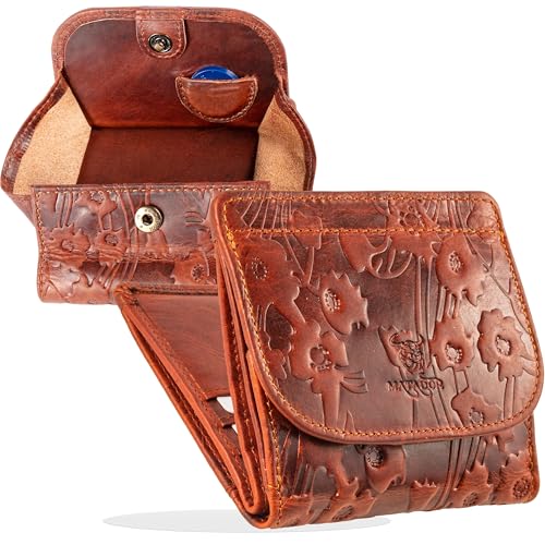 MATADOR Echt Leder Geldbörse Damen Klein Portemonnaie TüV geprüfter RFID Schutz Geldbeutel Dünne Portmonee Mini Geldtasche Herren Wiener Schachtel inkl Geschenkverpackung MATADOR Echt Leder Geldbörse Damen Klein Portemonnaie TüV geprüfter RFID Schutz Geldbeutel Dünne Portmonee Mini Geldtasche Herren Wiener Schachtel inkl Geschenkverpackung von MATADOR