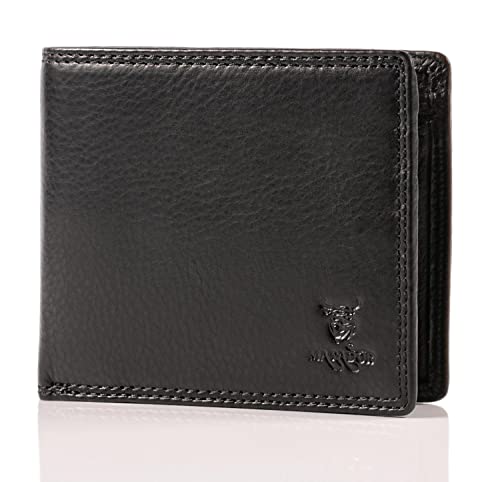 MATADOR Ausweismappe Leder Geldbörse Herren Groß XXL | 2 Große Sichtfenster | Geldbörse Männer Leder Portmonee Herren mit RFID Schutz | Wallets for Men Geldbeutel Herren mit Geschenk-Box Nappa Schwarz MATADOR Ausweismappe Leder Geldbörse Herren Groß XXL | 2 Große Sichtfenster | Geldbörse Männer Leder Portmonee Herren mit RFID Schutz | Wallets for Men Geldbeutel Herren mit Geschenk-Box Nappa Schwarz von MATADOR