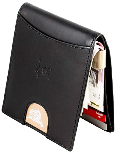 MATADOR Herren Geldbörse Geldklammer RFID Leder Schwarz MATADOR Herren Geldbörse Geldklammer RFID Leder Schwarz von MATADOR