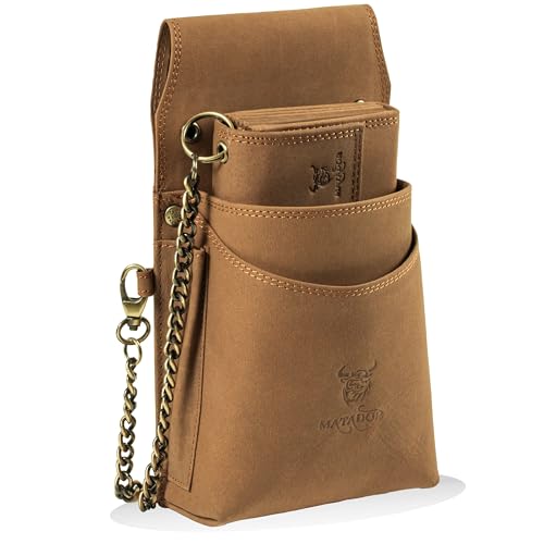 MATADOR Kellner Geldbörse Leder 'VICIO mit Kellnertasche Set | Kellnerportemonnaie Leder mit Kellner Holster | Bedienungsgeldbeutel mit Tasche | Kellner Geldbeutel Kellnergeldbörse Leder Hell Braun MATADOR Kellner Geldbörse Leder 'VICIO mit Kellnertasche Set | Kellnerportemonnaie Leder mit Kellner Holster | Bedienungsgeldbeutel mit Tasche | Kellner Geldbeutel Kellnergeldbörse Leder Hell Braun von MATADOR