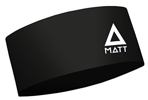 MATT Coolmax Eco Stirnband, Black, ONE Size MATT Coolmax Eco Stirnband, Black, ONE Size von Matt