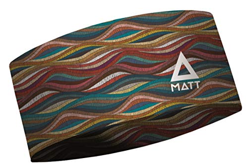 MATT - Coolmax Headband - Unisex Stirnband für das ganze Jahr, Farbe MA:Sanefa MATT - Coolmax Headband - Unisex Stirnband für das ganze Jahr, Farbe MA:Sanefa von MATT