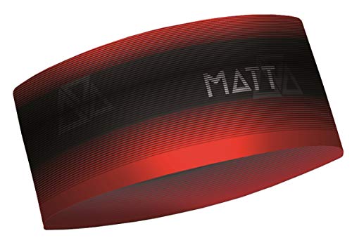 MATT One Layer Stirnband, matt red, ONE Size von MATT