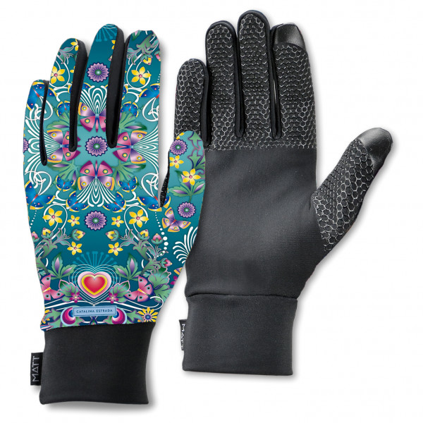 MATT - Women's Catalina Estrada Inner Touch Screen Glove - Handschuhe Gr XS grau von MATT