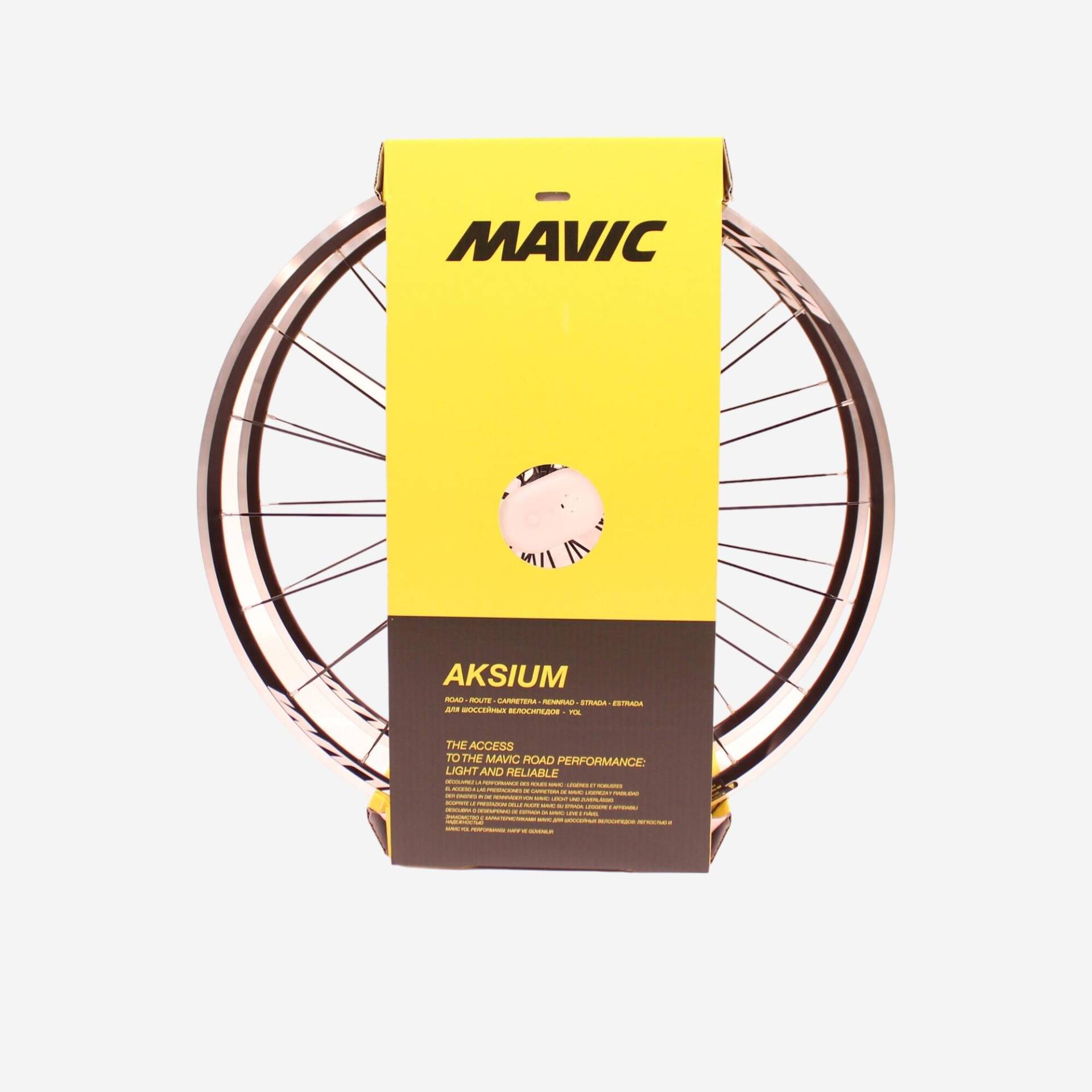 Rennrad-Laufradsatz 700 Mavic Aksium schwarz Rennrad-Laufradsatz 700 Mavic Aksium schwarz von MAVIC