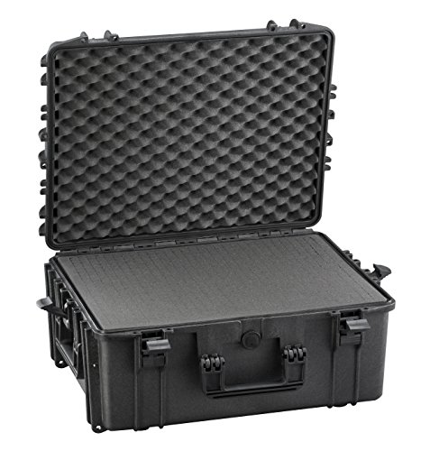 Panaro Max Cases Kunststoffkoffer mit Schaumstoff, hohe Dichte, schwarz, L Panaro Max Cases Kunststoffkoffer mit Schaumstoff, hohe Dichte, schwarz, L von MAX