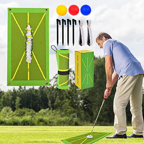 Maxee Golf Trainingshilfen Mat, Golf-Trainingsmatte zur Schlagerkennung für Swing Detection Batting, Schwungweganalyse & richtige Schlägerhaltung, Golf-Übungsmatte für Indoor Outdoor, 25 * 50cm Maxee Golf Trainingshilfen Mat, Golf-Trainingsmatte zur Schlagerkennung für Swing Detection Batting, Schwungweganalyse & richtige Schlägerhaltung, Golf-Übungsmatte für Indoor Outdoor, 25 * 50cm von Maxee