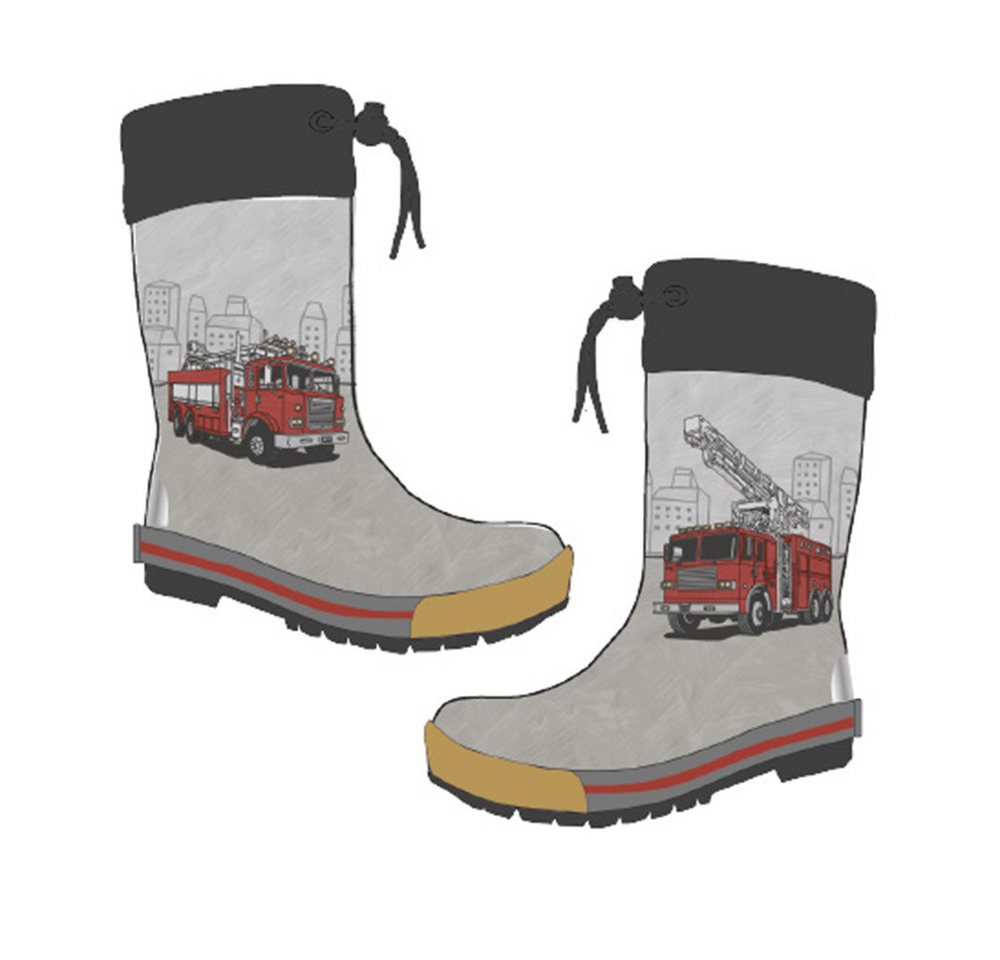 MAXIMO Gummistiefel Feuerwehr Fotoprint, gepatcht, Reflekt 3M, Jerseyfutter Gummistiefel MAXIMO Gummistiefel Feuerwehr Fotoprint, gepatcht, Reflekt 3M, Jerseyfutter Gummistiefel von MAXIMO
