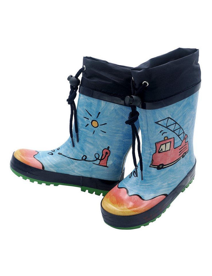 MAXIMO Gummistiefel "Feuerwehr" Jerseyfutter, Fotoprint, Stulpe Gummistiefel MAXIMO Gummistiefel "Feuerwehr" Jerseyfutter, Fotoprint, Stulpe Gummistiefel von MAXIMO