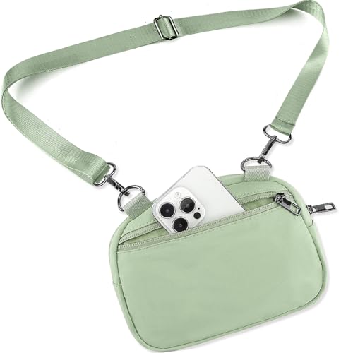 MAXTOP Kleine Crossbody Bag Damen Herren Umhängetasche Damen Handy Gürteltasche Geldbörse Fanny Pack mit verstellbarem Gurt für Reisen Casual Festival Geschenke MAXTOP Kleine Crossbody Bag Damen Herren Umhängetasche Damen Handy Gürteltasche Geldbörse Fanny Pack mit verstellbarem Gurt für Reisen Casual Festival Geschenke von MAXTOP