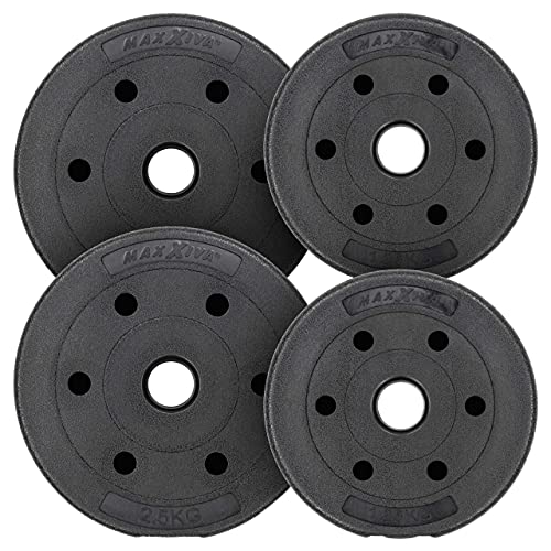 MAXXIVA Hantelscheiben-Set Zement 7,5 kg 4 Gewichtsscheiben Ersatzgewichte Fitness-Zubehör für Kraftsport Kraftübungen Bodybuilding Gewichtheben MAXXIVA Hantelscheiben-Set Zement 7,5 kg 4 Gewichtsscheiben Ersatzgewichte Fitness-Zubehör für Kraftsport Kraftübungen Bodybuilding Gewichtheben von MAXXIVA