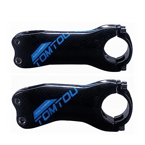 MAYANGYANG Lenkervorbau 1 Pcs Fahrrad Vorbau Ultraleicht 3K Glanz Carbon Fiber Stem for 31,8mm Lenker Mountain Road Fahrrad Teile Fahrrad Vorbau(6 Degree 130mm) von MAYANGYANG