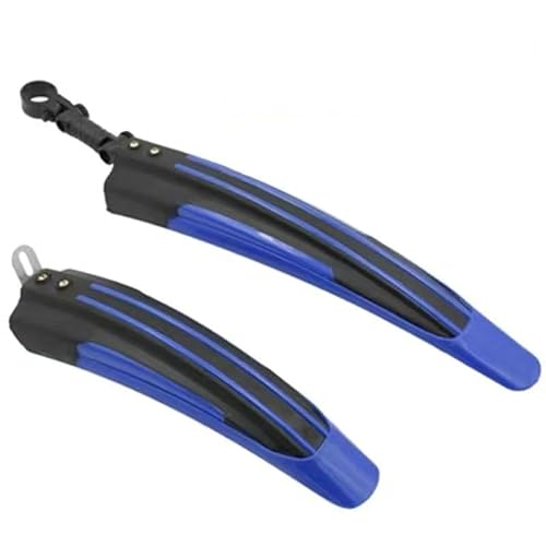 MAYANGYANG Schutzbleche Mountainbike 2PCS Mountain Road Bike Kotflügel Fahrrad Kotflügel Hinten Schlamm Schutz Flügel for Fahrrad Zubehör Fahrrad Schutzblech(Blue) von MAYANGYANG