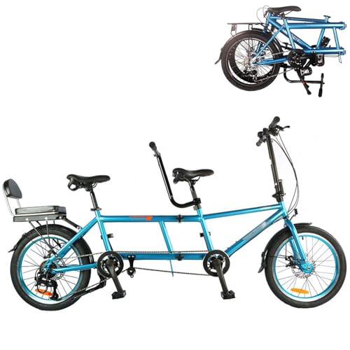 MAYFABD Tandem Beach Cruiser Fahrrad für Erwachsene Faltbares Tandem Beach Cruiser Fahrrad für Erwachsene Dreisitzer 7 Gang Maximale Belastung 300 kg Familienreisen und Paarfahrten,Schwarz MAYFABD Tandem Beach Cruiser Fahrrad für Erwachsene Faltbares Tandem Beach Cruiser Fahrrad für Erwachsene Dreisitzer 7 Gang Maximale Belastung 300 kg Familienreisen und Paarfahrten,Schwarz von MAYFABD