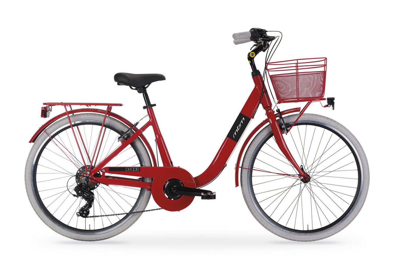 MBM Cityrad, 7 Gang Shimano, SHIMANO 7-Gang Kettenschaltung, Citybike 26 Zoll PEOPLE MBM Cityrad, 7 Gang Shimano, SHIMANO 7-Gang Kettenschaltung, Citybike 26 Zoll PEOPLE von MBM