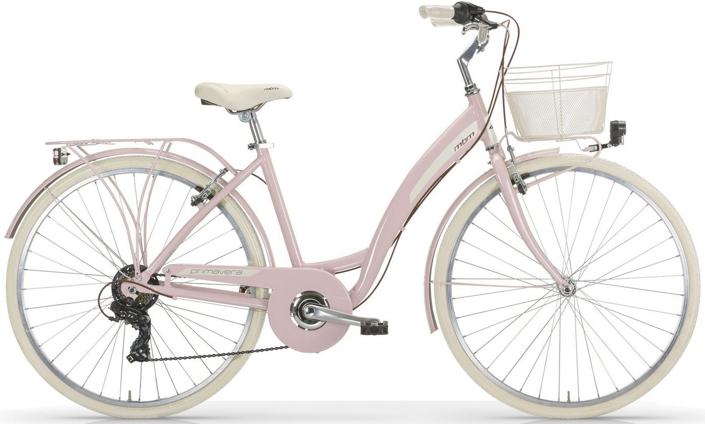 MBM Cityrad NEW Primavera, 6 Gang Shimano TY300 Schaltwerk, Kettenschaltung, für Damen, Kettenschaltung MBM Cityrad NEW Primavera, 6 Gang Shimano TY300 Schaltwerk, Kettenschaltung, für Damen, Kettenschaltung von MBM