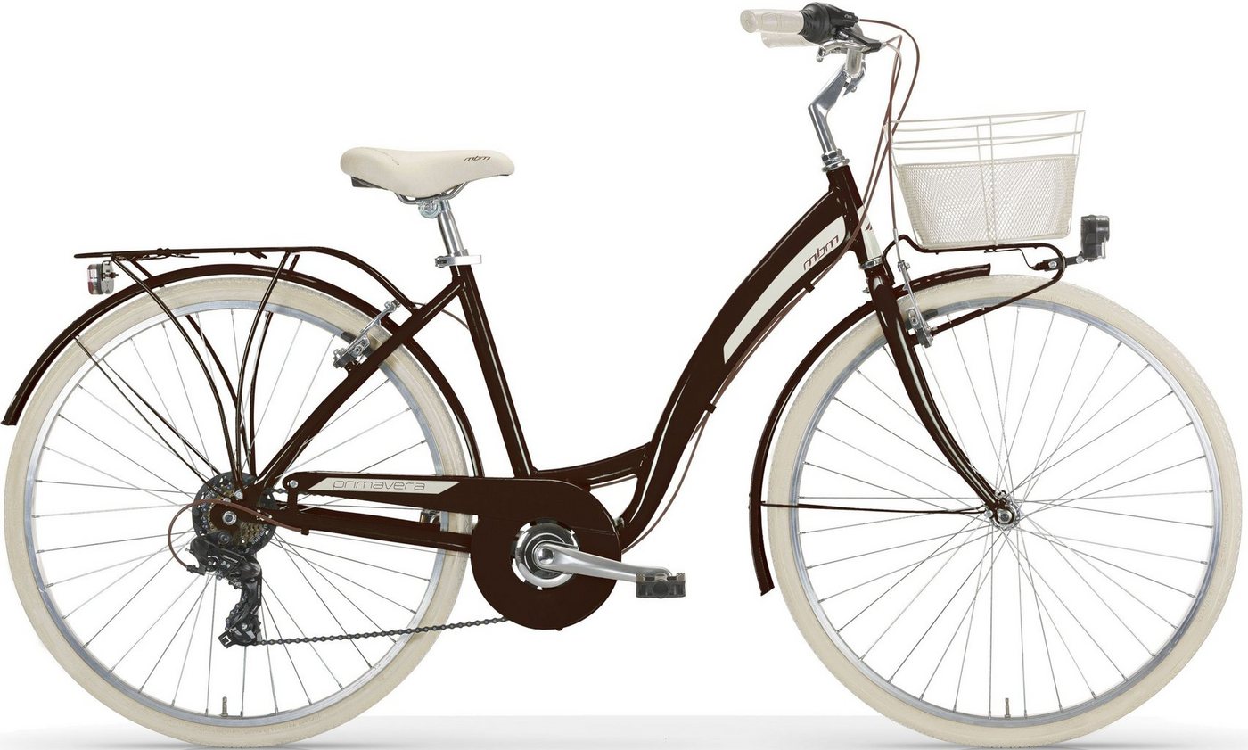 MBM Cityrad NEW Primavera, 6 Gang Shimano TY300 Schaltwerk, Kettenschaltung, für Damen, Kettenschaltung MBM Cityrad NEW Primavera, 6 Gang Shimano TY300 Schaltwerk, Kettenschaltung, für Damen, Kettenschaltung von MBM