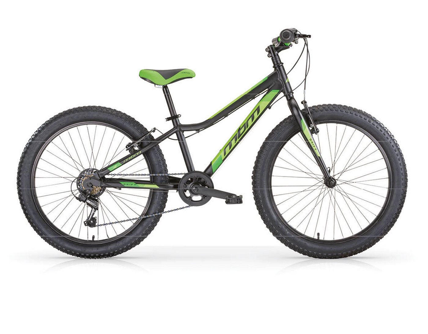 MBM Jugendfahrrad, 6 Gang, Kettenschaltung, Mountainbike 24 Zoll DRIFT von MBM