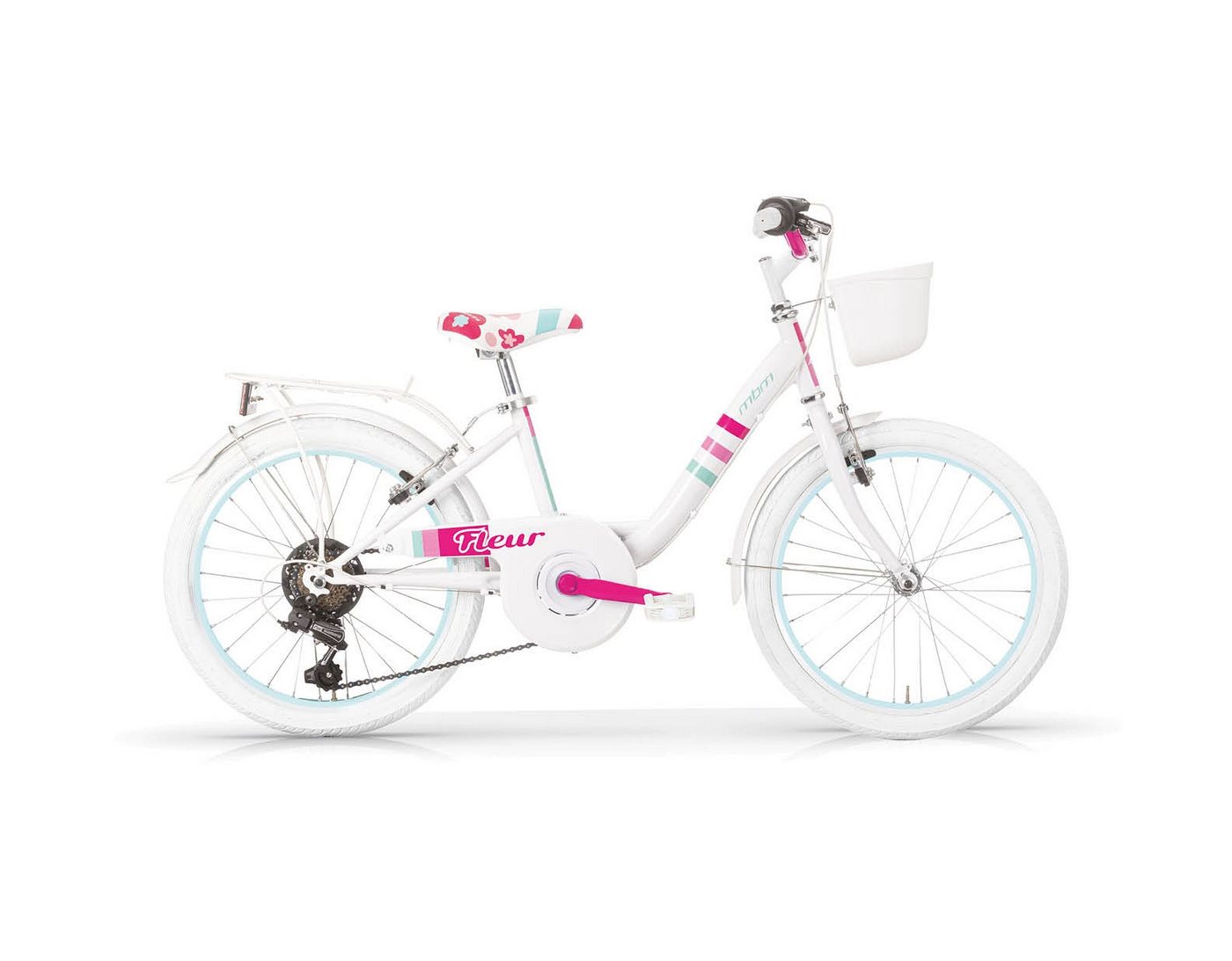 MBM Kinderfahrrad, 6 Gang, 6-Gang, Mädchenfahrrad 20 Zoll Fleur MBM Kinderfahrrad, 6 Gang, 6-Gang, Mädchenfahrrad 20 Zoll Fleur von MBM