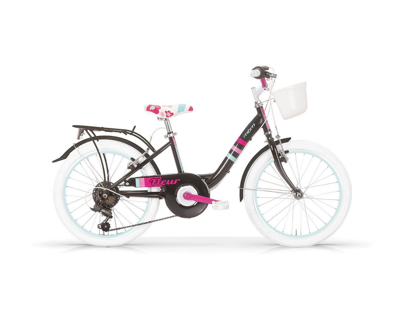 MBM Kinderfahrrad, 6 Gang, 6-Gang, Mädchenfahrrad 20 Zoll Fleur MBM Kinderfahrrad, 6 Gang, 6-Gang, Mädchenfahrrad 20 Zoll Fleur von MBM