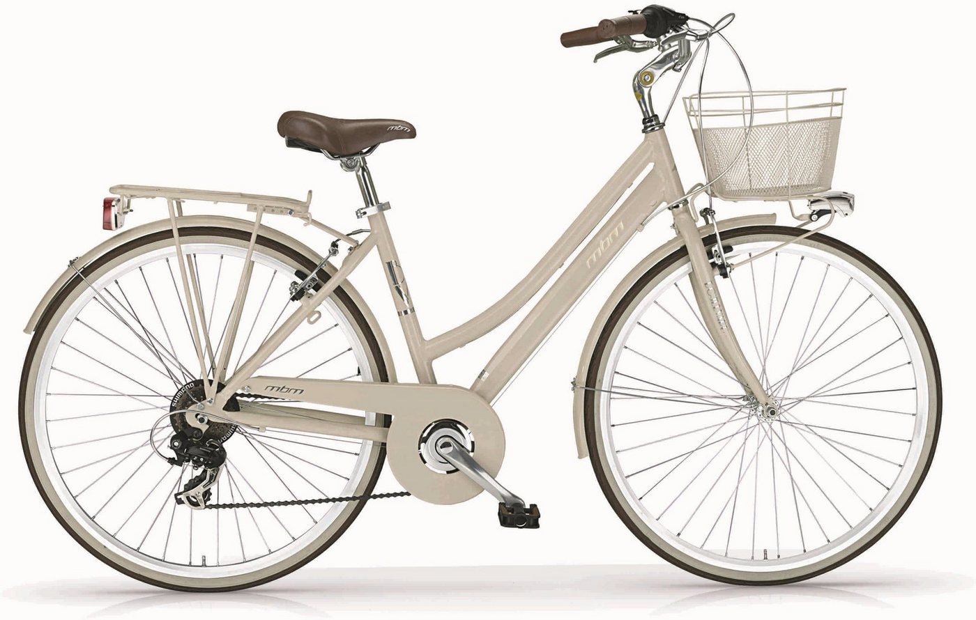 MBM Trekkingrad New Boulevard, 18 Gang Shimano TY300 Schaltwerk, Kettenschaltung, für Damen, Kettenschaltung MBM Trekkingrad New Boulevard, 18 Gang Shimano TY300 Schaltwerk, Kettenschaltung, für Damen, Kettenschaltung von MBM