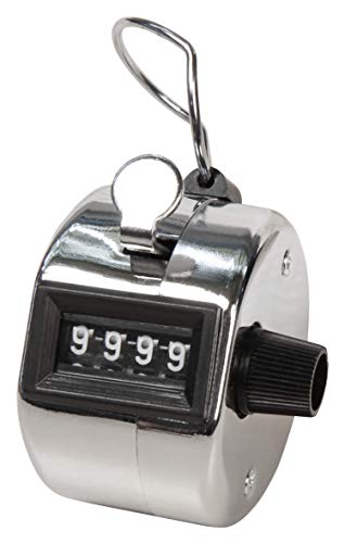 MC Power - Mechanischer Handzähler | Metallgehäuse mit Ring für Fingerhalt, 0-9.999 MC Power - Mechanischer Handzähler | Metallgehäuse mit Ring für Fingerhalt, 0-9.999 von McPower