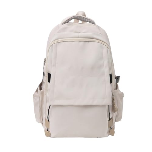 Moderner Unisex Nylon Rucksack Großes Fassungsvermögen Buch Laptop Umhängetasche Umhängetasche Handtasche Mit Reißverschluss Für Schule Und Freizeit von MCAOAL