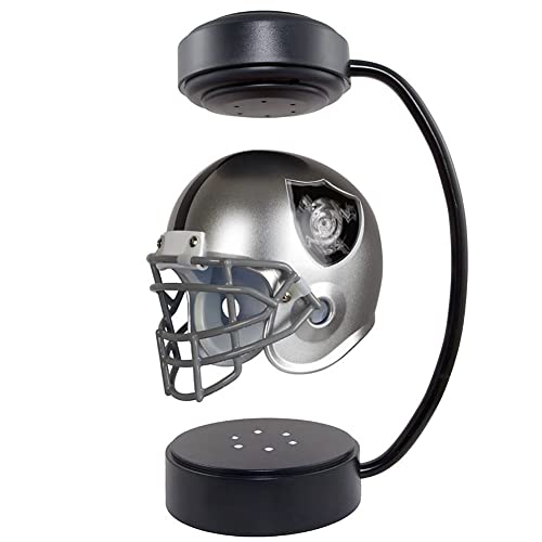 MCBEAN Mini Levitating Raiders Helme Kreativer Hover Football Helm NFL Souvenir Sammlerstücke Rugby-Fans/Herren/Cowboy/Sportliebhaber von MCBEAN