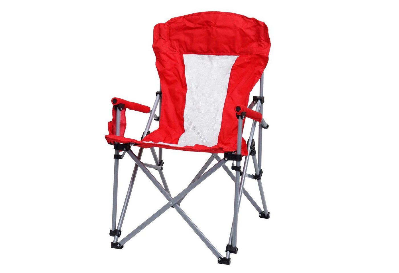 MCW Campingstuhl MCW-L50, Bezug ist waschbar, unter 40°, Armlehnenbezug mit Getränkehalterung MCW Campingstuhl MCW-L50, Bezug ist waschbar, unter 40°, Armlehnenbezug mit Getränkehalterung von MCW