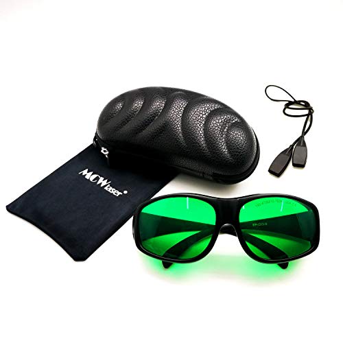 MCWlaser Laser Schutzbrille Brille 190-470 & 610-760nm Safety Goggles Typisch für 355 nm 405 nm 447 nm 450 nm 406 nm 460 nm 635 nm 650 nm 655 nm 671 nm 694 nm 750 nm 755 nm Absorptionstyp EP-13 Typ 9 MCWlaser Laser Schutzbrille Brille 190-470 & 610-760nm Safety Goggles Typisch für 355 nm 405 nm 447 nm 450 nm 406 nm 460 nm 635 nm 650 nm 655 nm 671 nm 694 nm 750 nm 755 nm Absorptionstyp EP-13 Typ 9 von MCWlaser