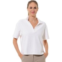 MDC Relaxed Fit Halbarm Polo weiß von MDC