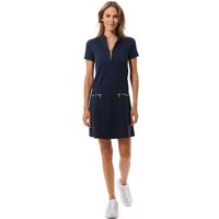 MDC Zip Golf Halbarm Kleid navy MDC Zip Golf Halbarm Kleid navy von MDC