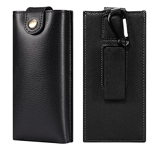 Handy Gürteltasche mit Gürtelclip Premium Leder Handytasche Gürtel Tasche Holster Halterung Universal für Samsung Galaxy Z Fold 6/Z Fold 5/Z Fold 4/Z Fold 3/Z Fold 2/Z Fold, iPhone X XS SE 13 Mini Handy Gürteltasche mit Gürtelclip Premium Leder Handytasche Gürtel Tasche Holster Halterung Universal für Samsung Galaxy Z Fold 6/Z Fold 5/Z Fold 4/Z Fold 3/Z Fold 2/Z Fold, iPhone X XS SE 13 Mini von MDJYMYZ