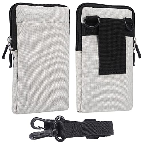 Herren Handy Umhängetaschen Weiß, Vertikal Handy Gürteltasche, 6.9" Damen Herren Handy Tasche Umhängetasche Smartphone Portemonnaie Geldbeutel Geldbörse Hüfttasche Gürteltasche Handy Taille Tasche Herren Handy Umhängetaschen Weiß, Vertikal Handy Gürteltasche, 6.9" Damen Herren Handy Tasche Umhängetasche Smartphone Portemonnaie Geldbeutel Geldbörse Hüfttasche Gürteltasche Handy Taille Tasche von MDJYMYZ