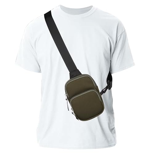 Sling Rucksack Sling Bag Schulterrucksack Umhängetasche Verstellbarer Rucksackgurt Wandern Brust Rucksack für Herren und Damen Crossbody Brusttasche Schultertasche Klein Handtasche Crossover Sling Rucksack Sling Bag Schulterrucksack Umhängetasche Verstellbarer Rucksackgurt Wandern Brust Rucksack für Herren und Damen Crossbody Brusttasche Schultertasche Klein Handtasche Crossover von MDJYMYZ