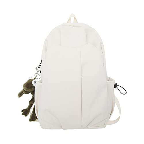 Schulrucksack Für Mädchen Große Kapazität Modische Reisetaschen Gymnasiasten Nylon Tagesrucksack Weibliche Büchertasche von MEAKTSMI