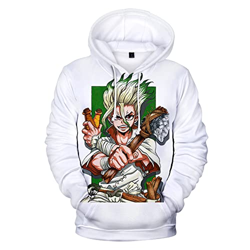MEDM Dr. Stone Hoodies Männer/Frauen Sweatshirts Kinder Dr. Stone Hoody Bequeme Sweatshirt Winterkleidung Plus Größe-style3||L MEDM Dr. Stone Hoodies Männer/Frauen Sweatshirts Kinder Dr. Stone Hoody Bequeme Sweatshirt Winterkleidung Plus Größe-style3||L von MEDM