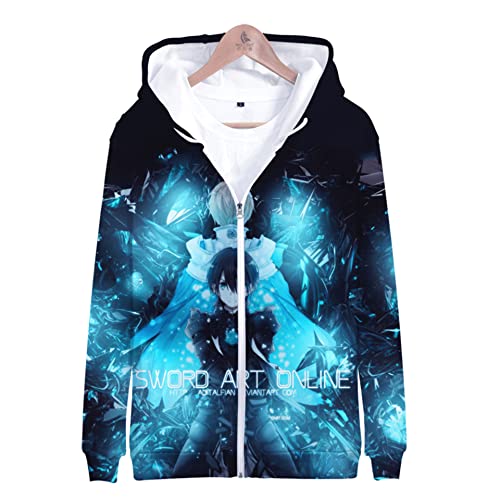 MEDM Schwertkunst Online Sao 3D Hoodies Männer Frauen Harajuku Streetwear Hoodie Sweatshirt Reißverschluss Anime Fans Jacke Kleidung Sudadera-style10||XXS MEDM Schwertkunst Online Sao 3D Hoodies Männer Frauen Harajuku Streetwear Hoodie Sweatshirt Reißverschluss Anime Fans Jacke Kleidung Sudadera-style10||XXS von MEDM