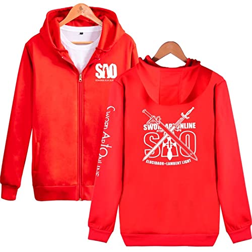 MEDM Schwertkunst Online Winter Herbst Zipper Hoodie Anime COM Kleidung Fleece Hoodies Sweatshirt Männer Frauen Sao Streetwear Jacke Mantel-style4||M MEDM Schwertkunst Online Winter Herbst Zipper Hoodie Anime COM Kleidung Fleece Hoodies Sweatshirt Männer Frauen Sao Streetwear Jacke Mantel-style4||M von MEDM