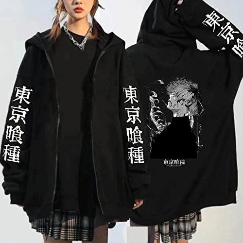 MEDM Tokyo Ghoul Kaneki Ken Afen Japan Anime Print Reißverschluss Hoodie Los Hip Hop Reißverschluss Sweatshirt Punk Streetwear Harajuku Frauen Hoodie MEDM Tokyo Ghoul Kaneki Ken Afen Japan Anime Print Reißverschluss Hoodie Los Hip Hop Reißverschluss Sweatshirt Punk Streetwear Harajuku Frauen Hoodie von MEDM