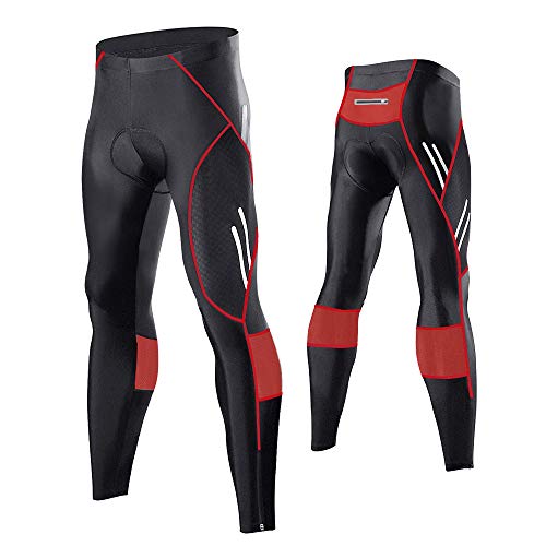 MEETWEE Herren Radlerhose Lange Fahrradhose, Kompression Radhose Leggings Radsport Hose für Männer Elastische Atmungsaktive 3D Schwamm Sitzpolster MEETWEE Herren Radlerhose Lange Fahrradhose, Kompression Radhose Leggings Radsport Hose für Männer Elastische Atmungsaktive 3D Schwamm Sitzpolster von MEETWEE