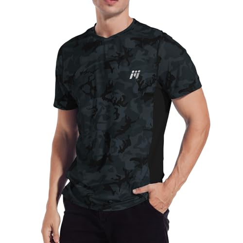 MEETWEE Rashguard Herren, Sportshirt Kurzarm UV Schutz Shirt UPF 50+ Funktionsshirt Atmungsaktiv Rash Vest für Outdoor Running Sports MEETWEE Rashguard Herren, Sportshirt Kurzarm UV Schutz Shirt UPF 50+ Funktionsshirt Atmungsaktiv Rash Vest für Outdoor Running Sports von MEETWEE